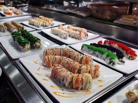 Jan 13, 2023 &0183; This all-you-can-eat restaurant in Ponce De Leon is much more than the typical sushi buffet in the area. . Buffet with sushi near me